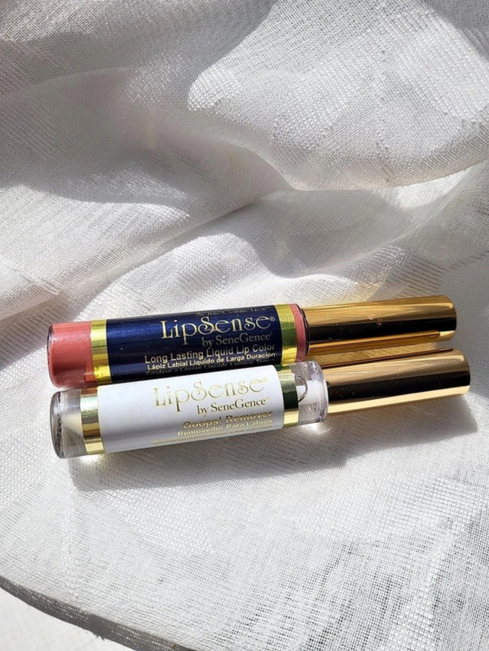 LipSense Long Lasting Liquid Lip Color Apple Cider Lip Color & Oops! Remover NWT